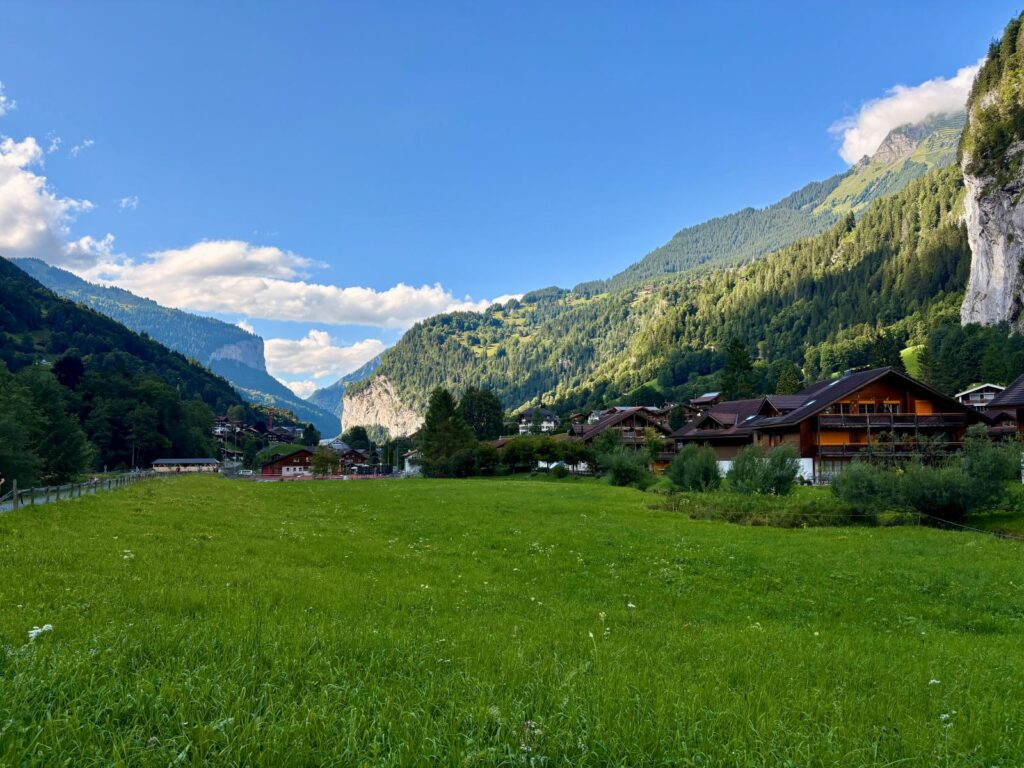 A green space in Switzerland
