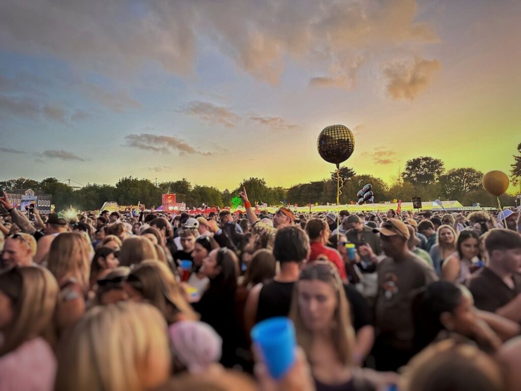 Large crowds at Electric Ave, a two-day festival in Christchurch