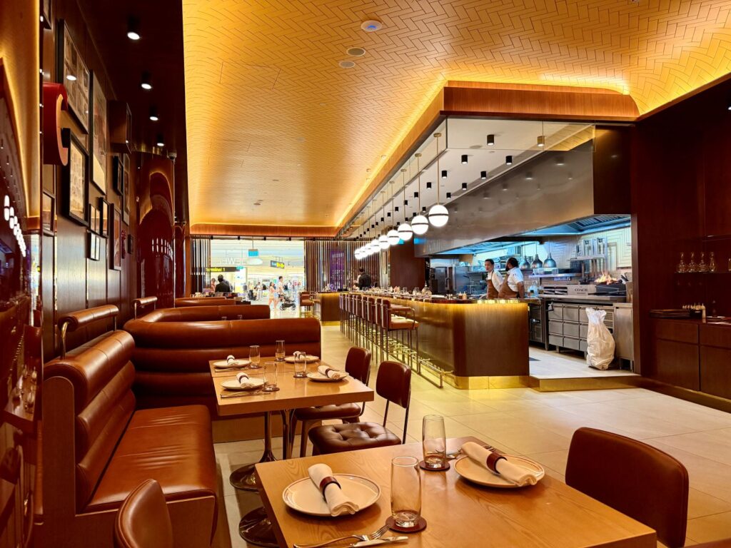 Inside the Coach Aiport at the Jewel, Changi Airport, Singapore