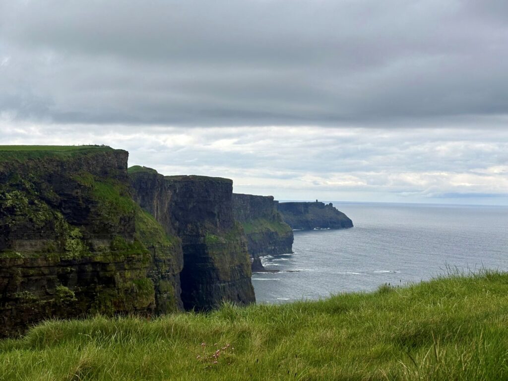 A shot of the Cliffs of Moher, Ireland, promoting wellness travel