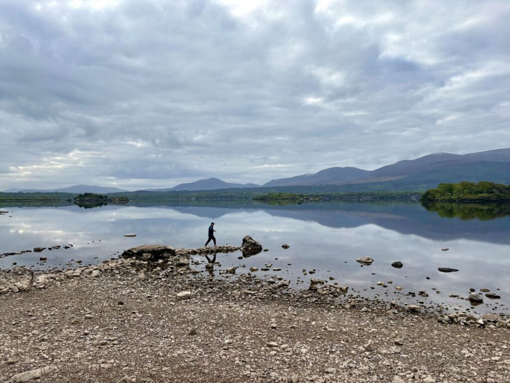 Ireland wellness travel walking a path in Killarney National Park